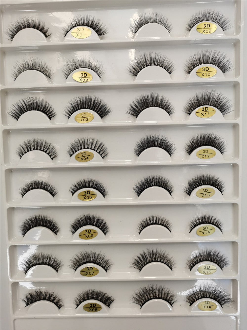 Wholesale 5 Pairs Of Imitation Mink False Eyelashes 3d Handmade Full 5in1 Eyelashes Private Label H13