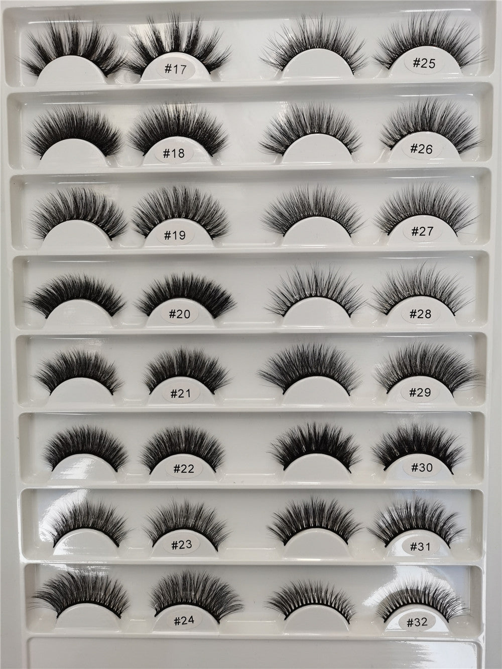 Wholesale 5 Pairs Of Imitation Mink False Eyelashes 3d Handmade Full 5in1 Eyelashes Private Label H13