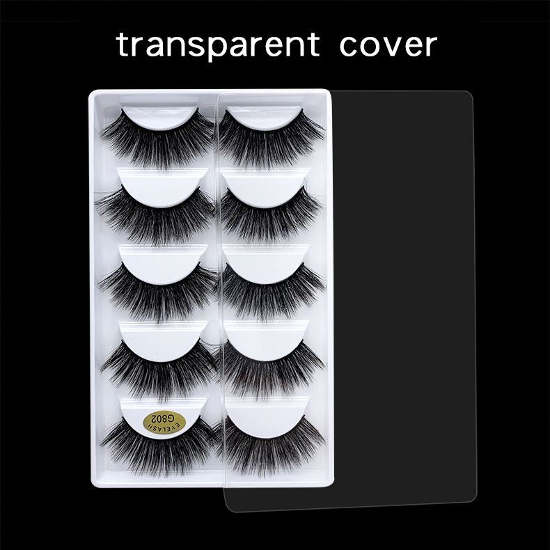New Products And Waterproof Eyelashes 5 Pair Cheap False Eyelash Makeup