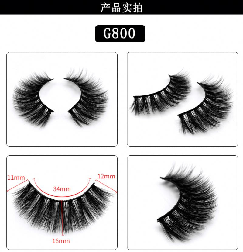 New Products And Waterproof Eyelashes 5 Pair Cheap False Eyelash Makeup