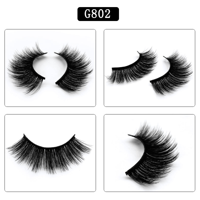 New Products And Waterproof Eyelashes 5 Pair Cheap False Eyelash Makeup