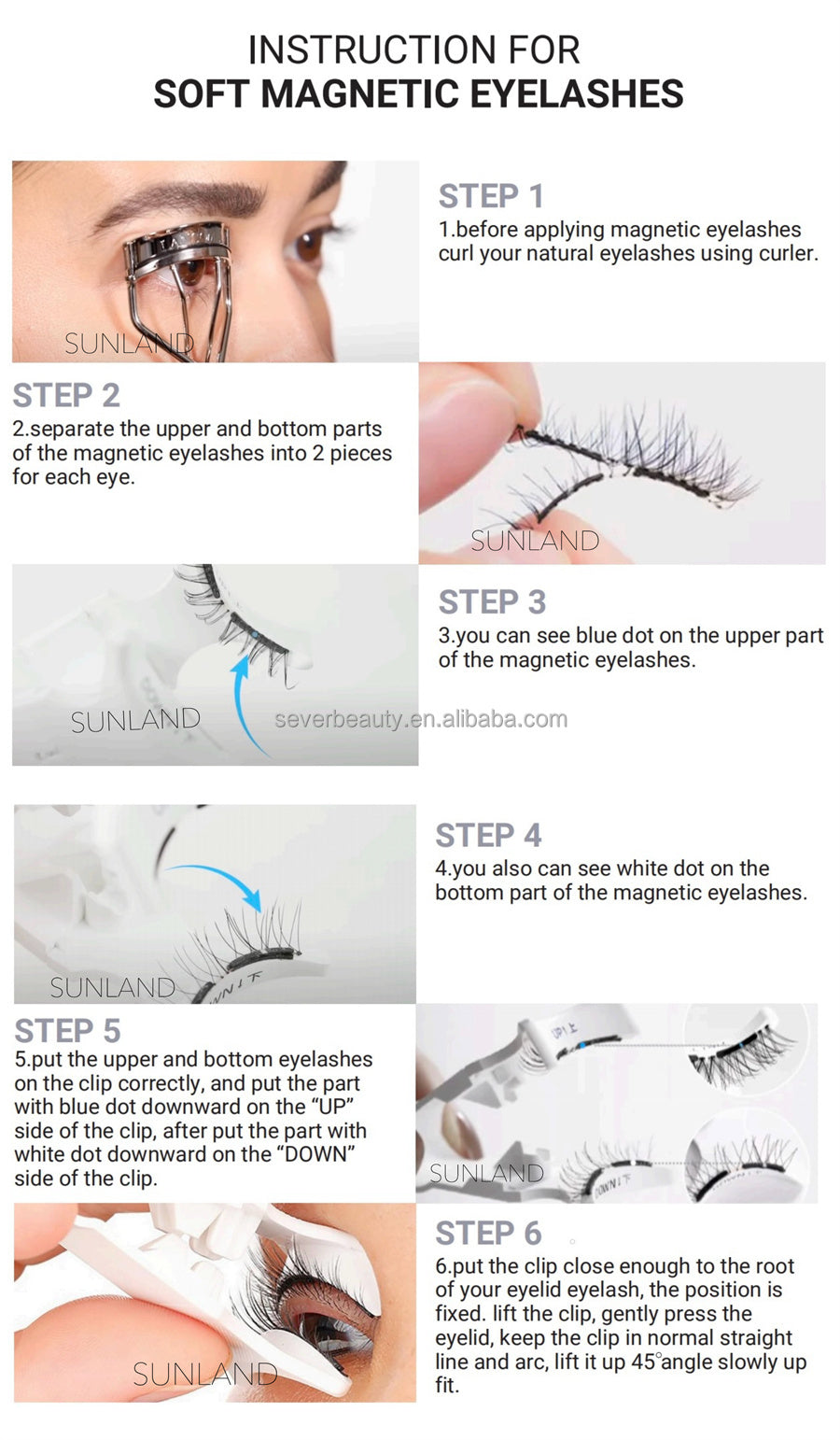 New Magnetic Eyelash Soft Magnetic Eyelash Price Good Natural Appearance Soft Lightweight Magnet Eyelash Curler Eyelash