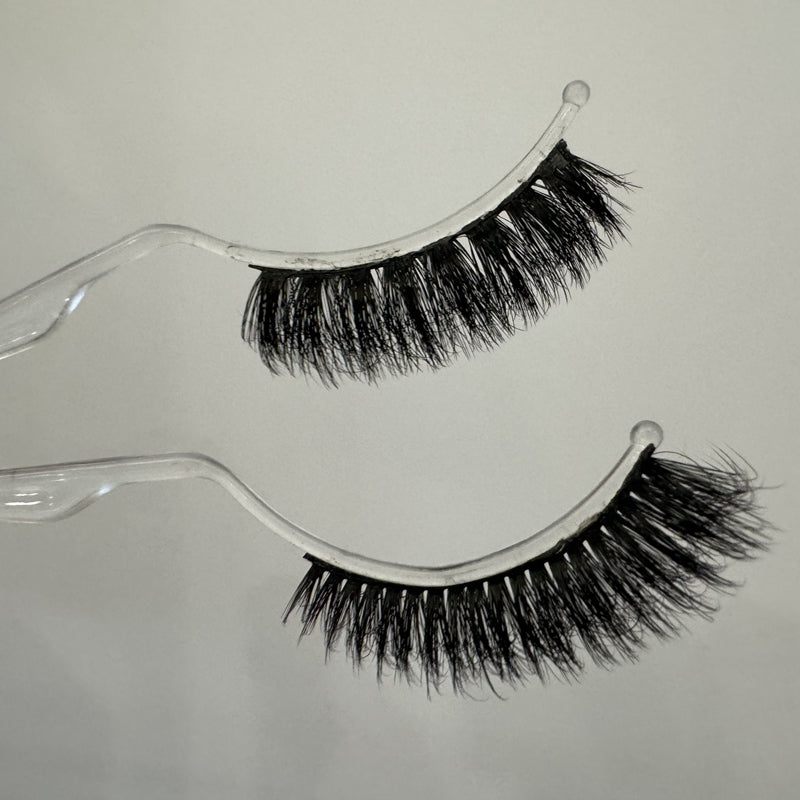 Best Selling Full Eyelashes 15mm Imitation Mink Eyelashes False Eyelashes Artificial Plant Fiber Russian Full Eyelashes