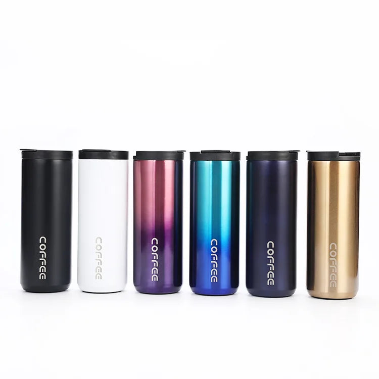 400 Ml 500 Ml Custom Logo Double Wall Stainless Steel Insulated Thermal Travel Vacuum Coffee Mug Cup