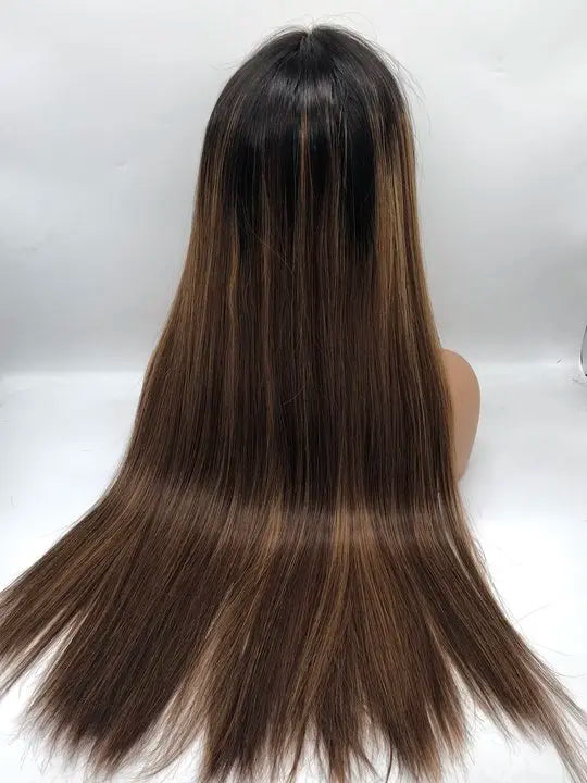 Longhu Natural Wig Front Human Hair Glue-free Wig Russian Hair Jewish Wig