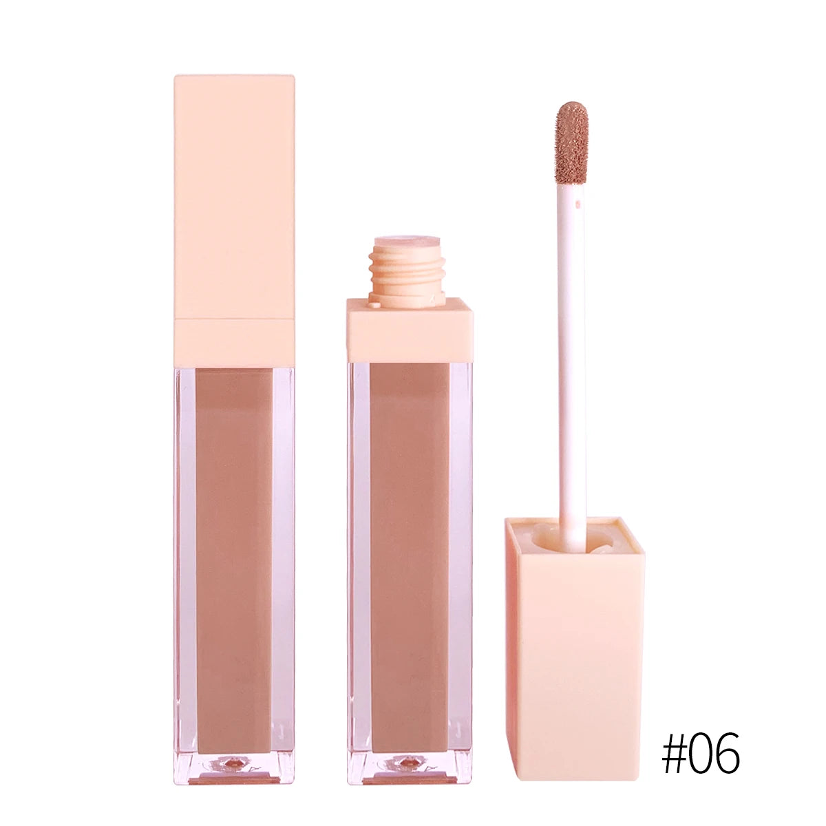 Custom Makeup New High Color Shiny Lip Gloss Nude Vegetarian Lip Gloss Private Label Lip Gloss