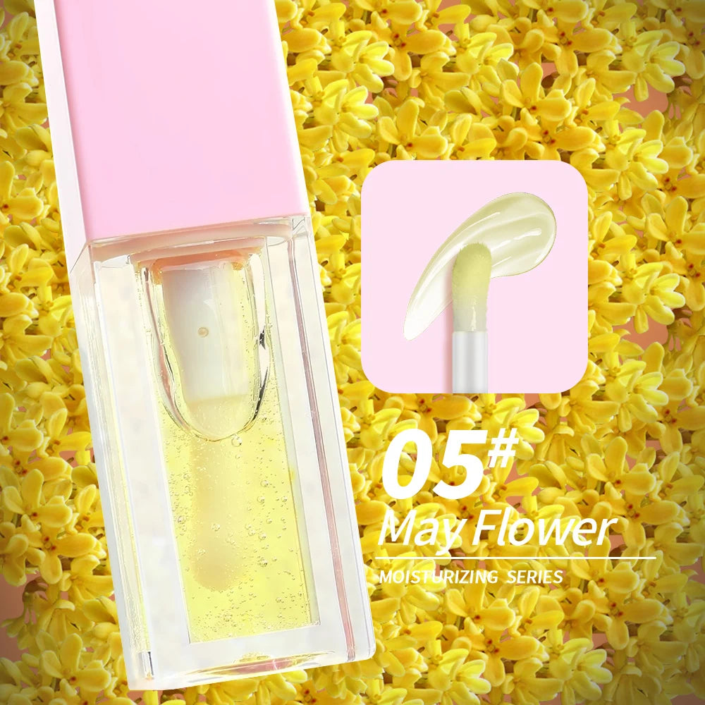 Big Brush 34 Color Changing Lip Oil Pigment Magic Moisturizing Seasoned Fruit Transparent Vegetarian Pink Lip Gloss Lip Gloss
