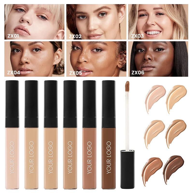 Wholesale Makeup Cream Concealer Private Label Vegetarian Waterproof Long-lasting Liquid Concealer