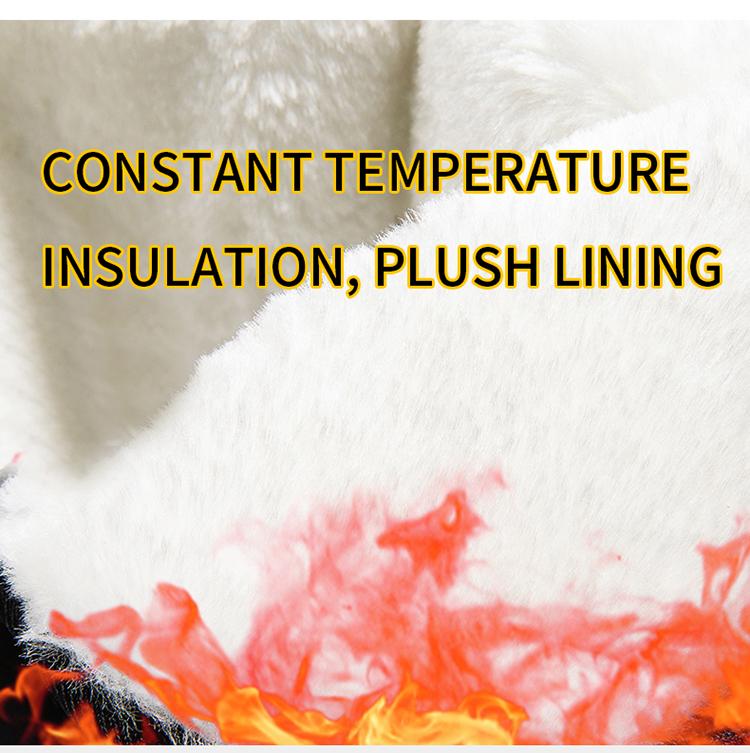 Customized Winter Warm Waterproof Casual Shoes Boots Women's Plus Size Fur Snow Boots Women's Cloth-covered Snow Boots