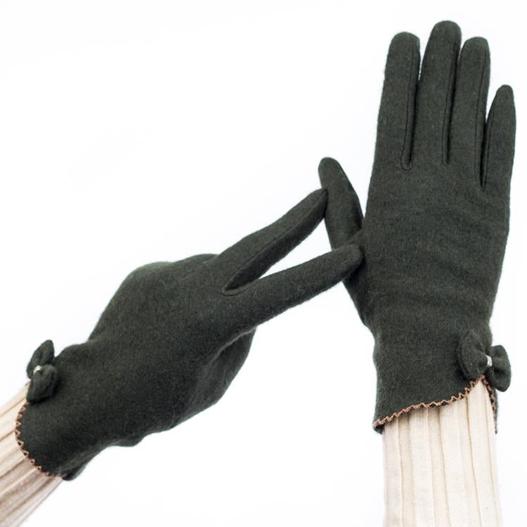 Factory Direct Winter Windproof Touch Finger Cashmere Gloves
