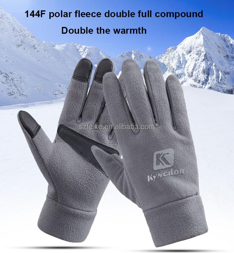 Factory Winter Direct Wool Warm Gloves Outdoor Riding Sports Gloves Can Touch Screen Gloves