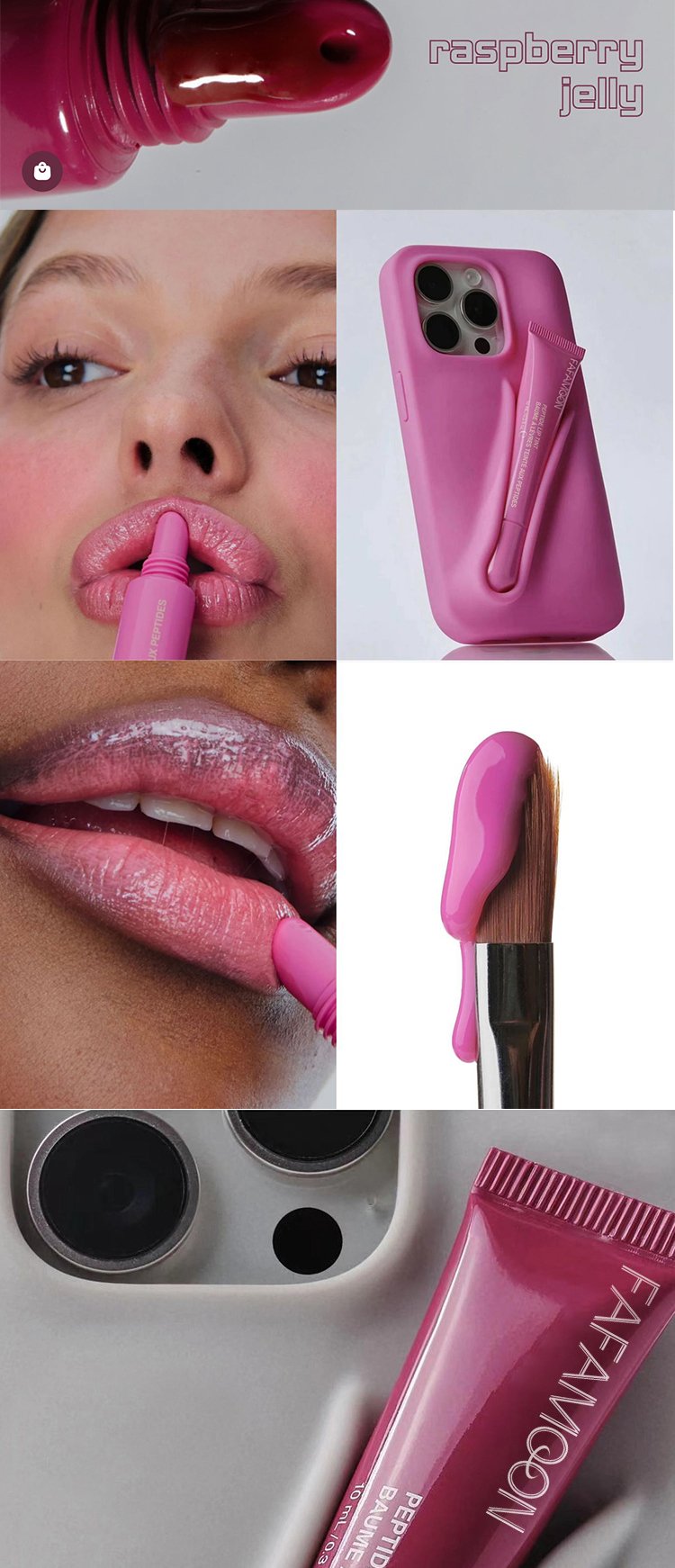 Wholesale Peptide Lip Gloss Water Sensitive Lip Glaze Full Gloss Lip Gloss