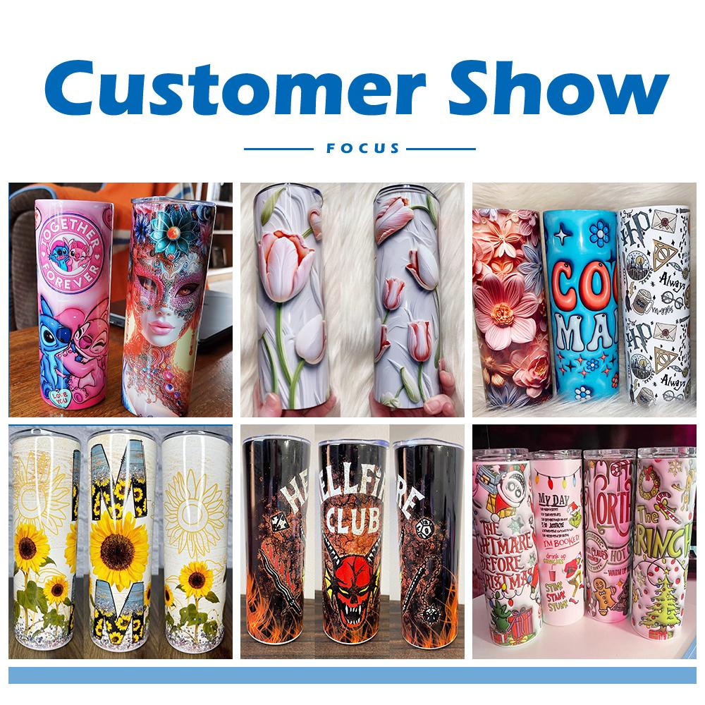 American Warehouse Car Cup Mug Stock Tumbler Sublimation Blank Stainless Steel Straight Insulated 20 Oz Tumbler With Lid And Straw
