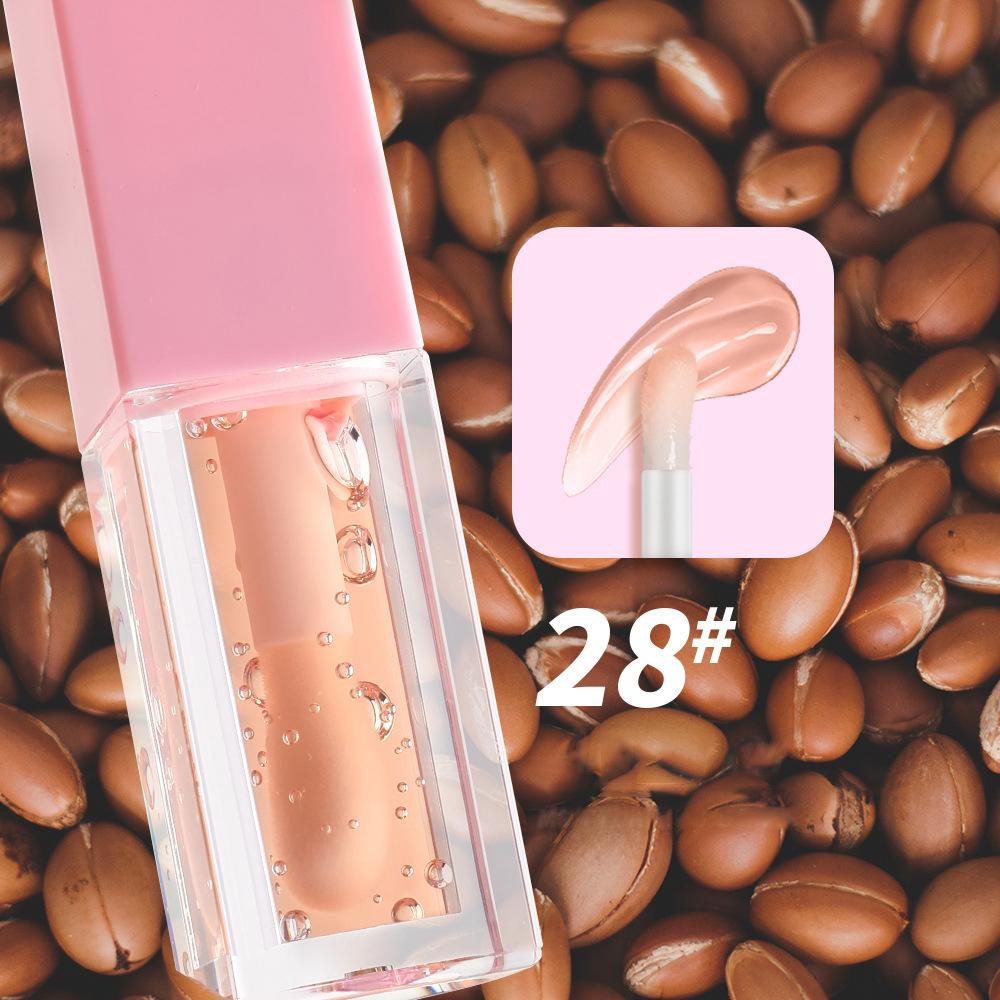 Wholesale Mini Plump Moisturizing Tone Magic Lip Oil Vegetarian Fruit Shimmer Lip Oil Private Label Liquid Clear Lip Gloss