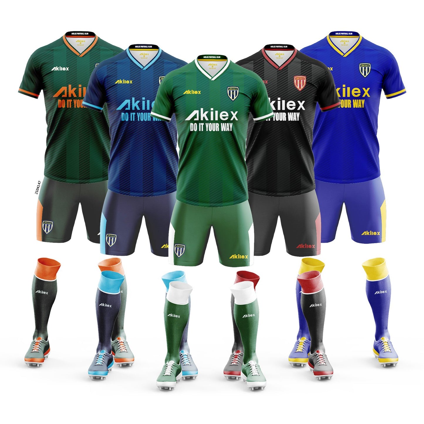 Factory Direct Full Set Of Football Uniform Sublimation Printing Football Uniform Football Shirt Mail Order Football