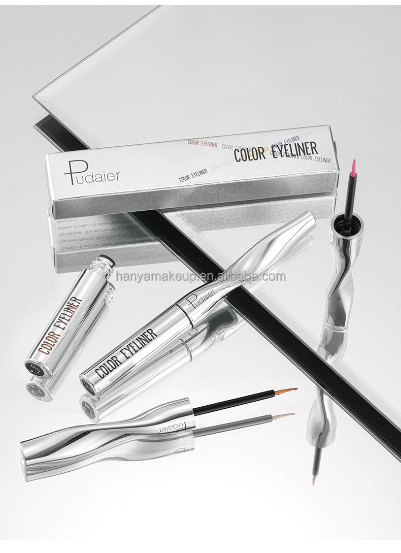 Wholesale Matte Eyeliner Lasting Waterproof Vegetarian Color Eyeliner Pencil Quick Dry Liquid Eyeliner Private Label