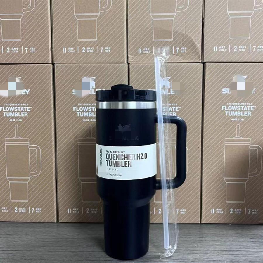 2024 Manufacturer Is Ready To Ship 40 Oz Adventure Insulated Stainless Steel Tumbler With Handle And Lid Reusable Beer Mug
