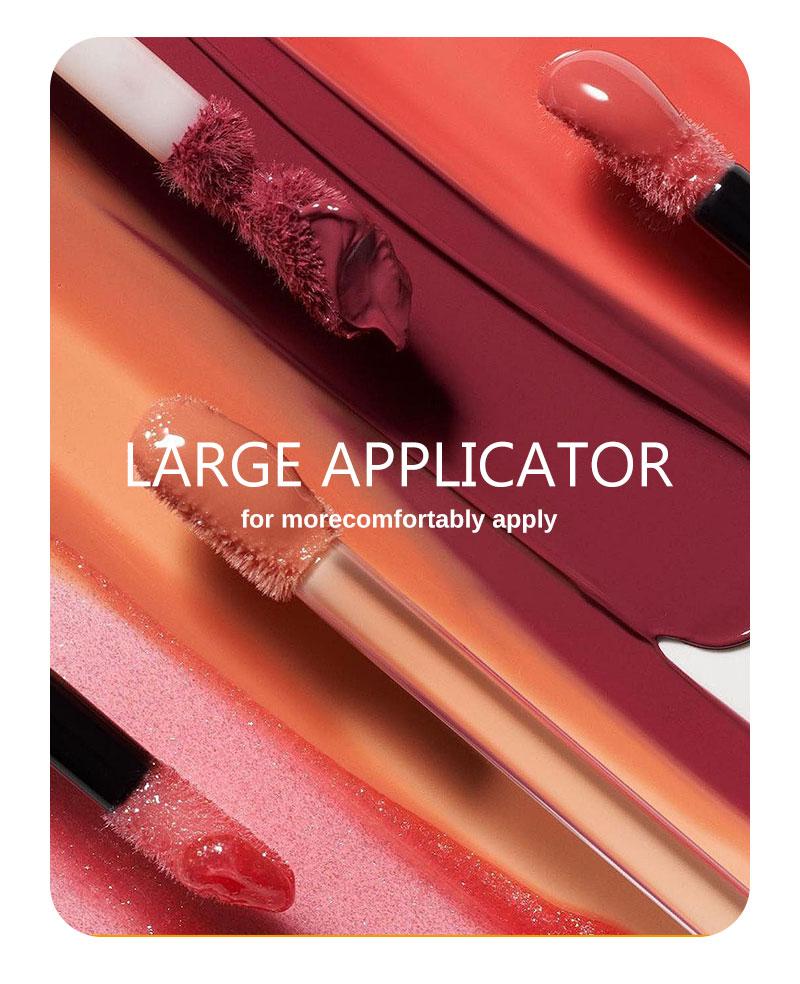 Sexy Women Lip Gloss Oil Color Dye Glaze Lasting Lipstick Butter Gloss Light Color Lipstick Shiny Pure Lip Cup