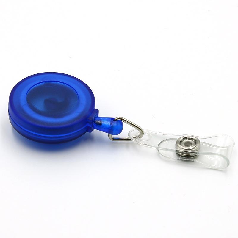 Heavy Duty Retractable Badge Holder Reel Medical Nurse Name Badge Reel Card Holder Metal Clip Retractable Name Badge Reel