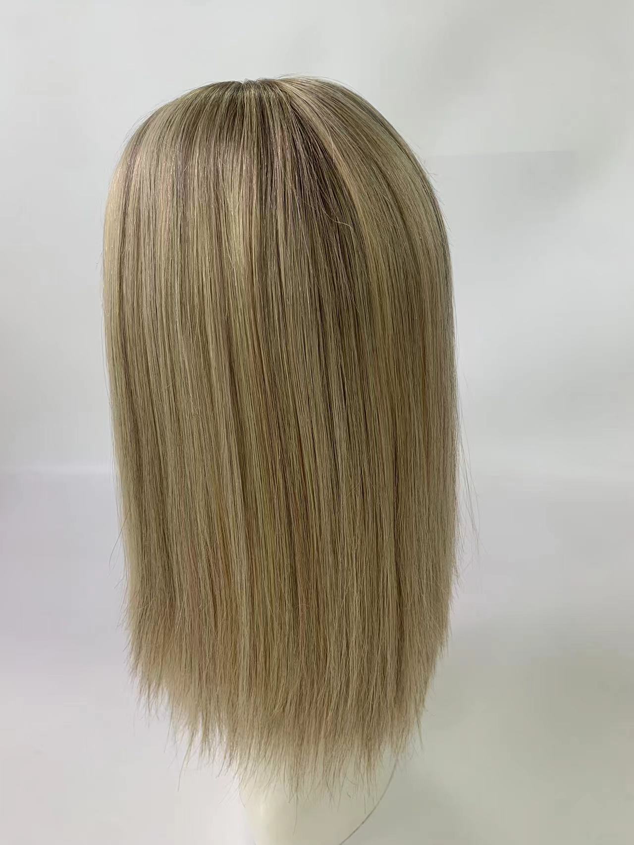 Longhu Natural Wig Front Human Hair Glue-free Wig Russian Hair Jewish Wig