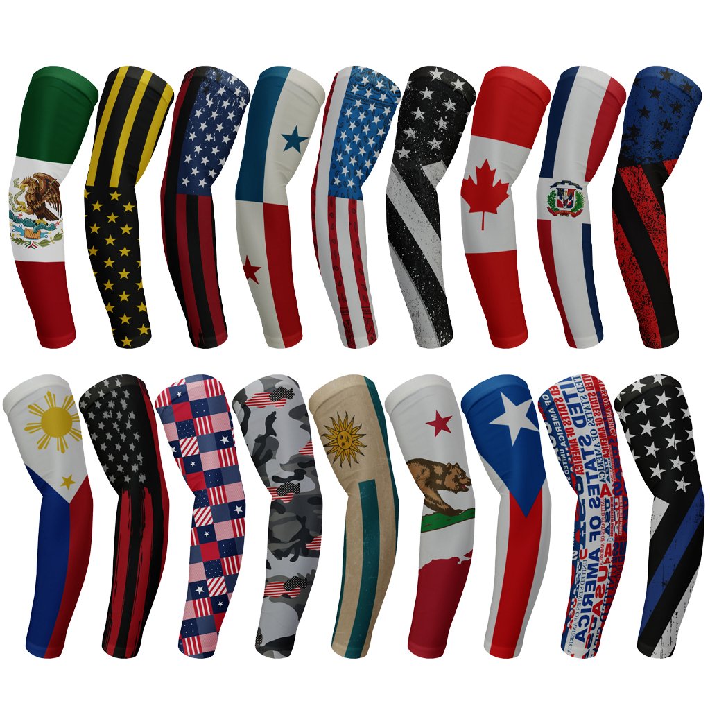 Frost Arm Sleeve Custom American Football Arm Sleeve Youth Adult Sports Baseball Sleeve Headband Suit