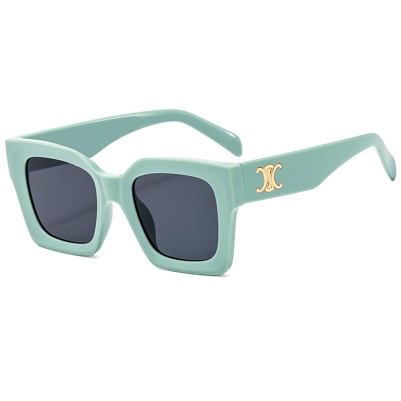 New Listing Retro Women Sunglasses Retro Style Brand Design Box Metal Decorative Sunglasses UV400