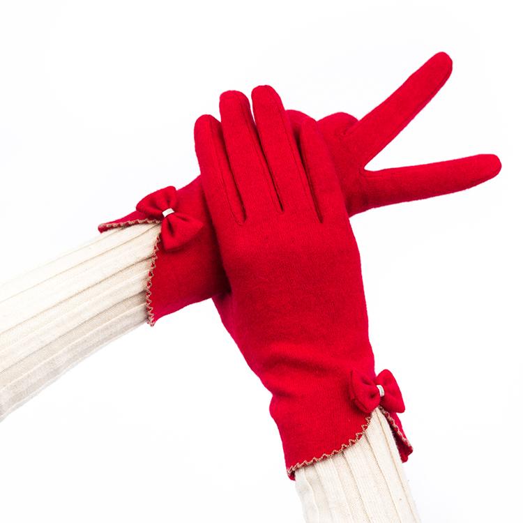 Factory Direct Winter Windproof Touch Finger Cashmere Gloves