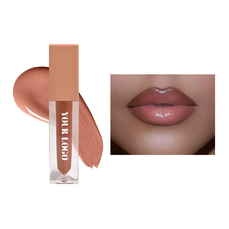 Wholesale Lip Lustre Custom Logo Private Label High Pigment Lip Gloss Lasting Makeup Lip Gloss