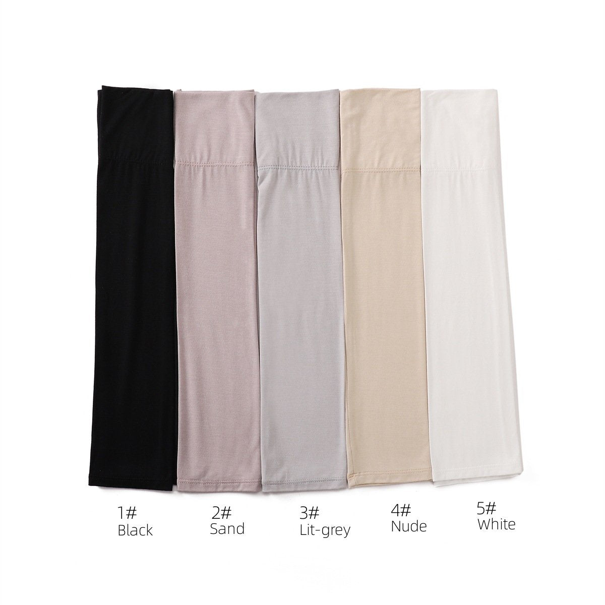 2024 Newest Wholesale Modal Cotton Anti-Glare Sleeve Women Outdoor Sports Elastic Elastic Cool Long Arm Sleeve