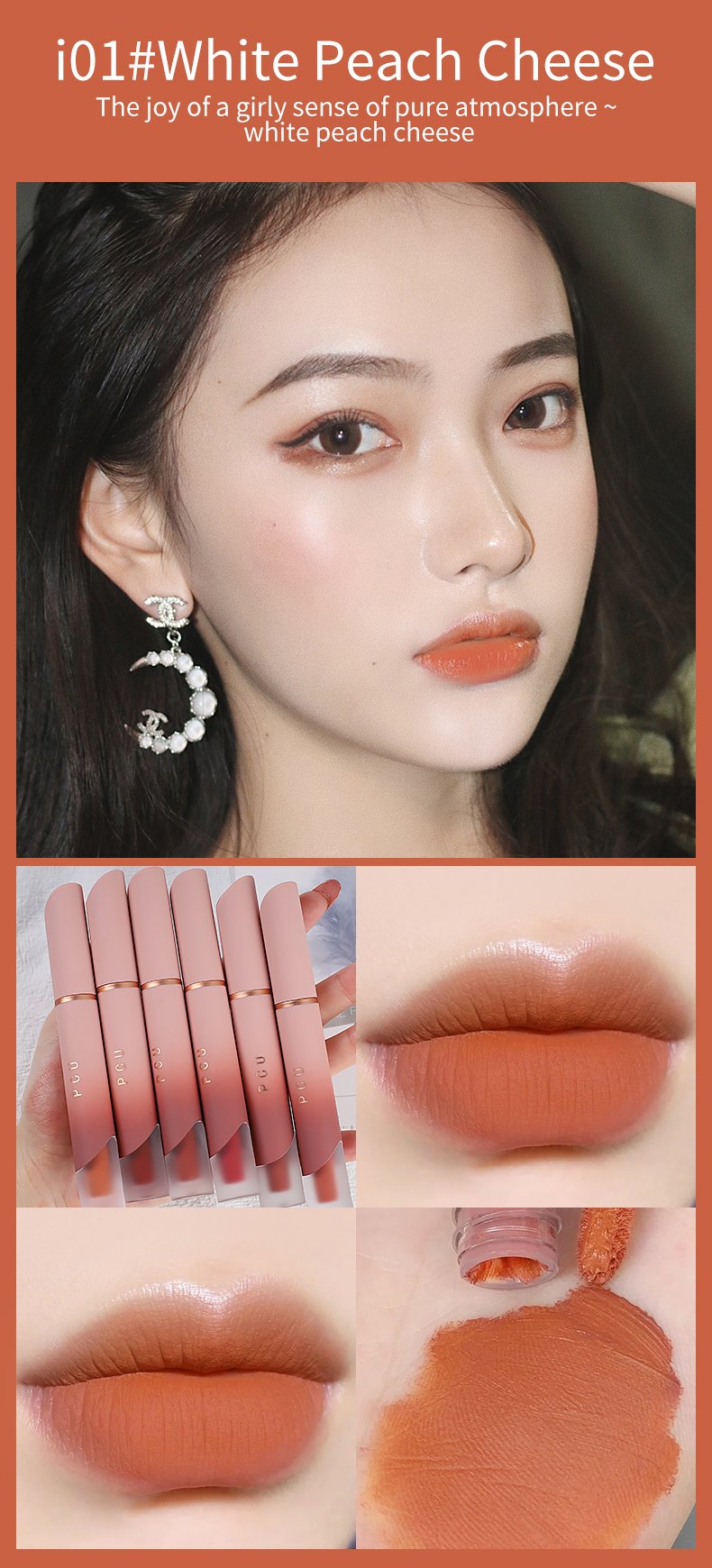 Makeup Lipstick Wholesale Cruelty-free Long-lasting Silky Non-stick Cup Velvet Matte Cream Lip Gloss