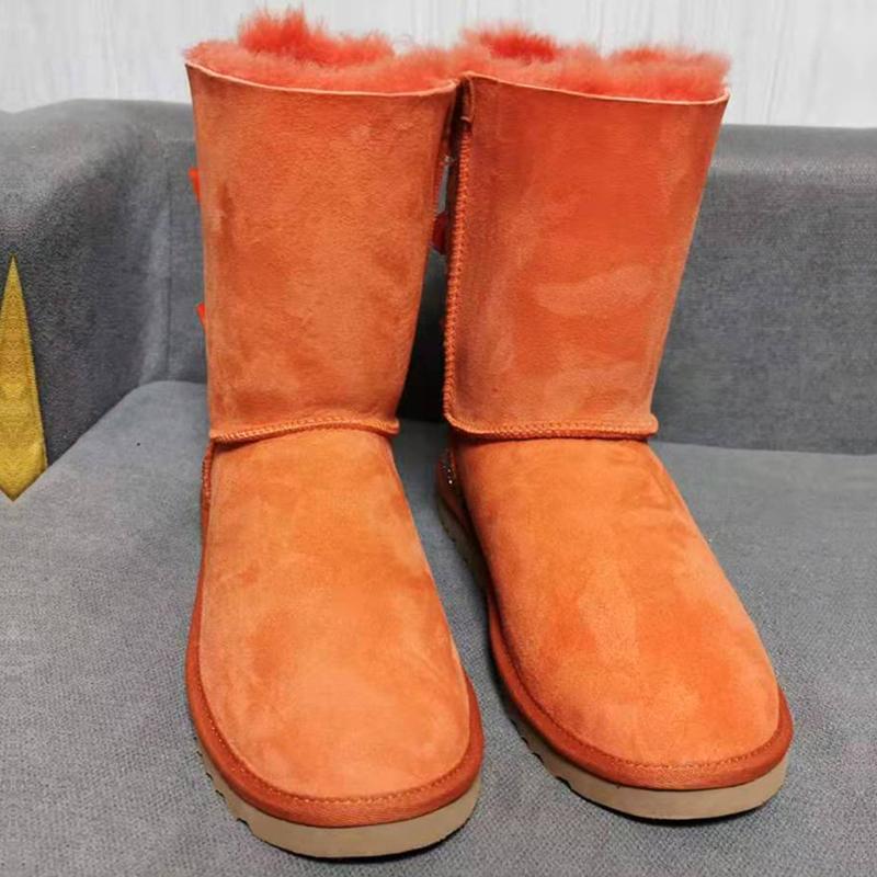 Hot Sale Boots Women Winter Snow Boots Women Bowling Winter Knee High Fur Shoes