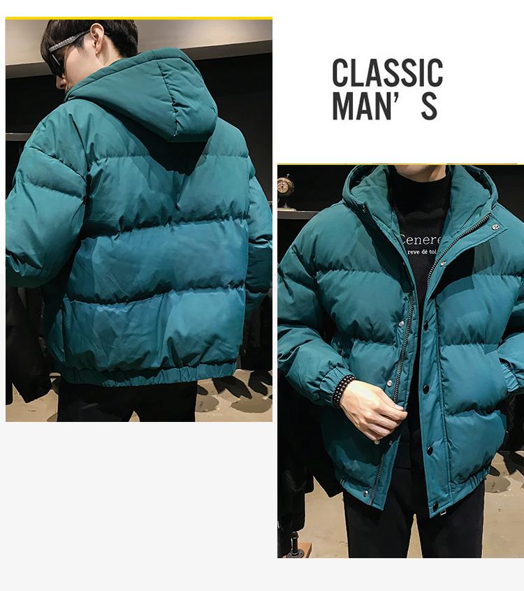 Custom Logo Winter New Fluffy Bread Suit Oversized Bubble Jacket Fluffy Down Jacket With Buttons
