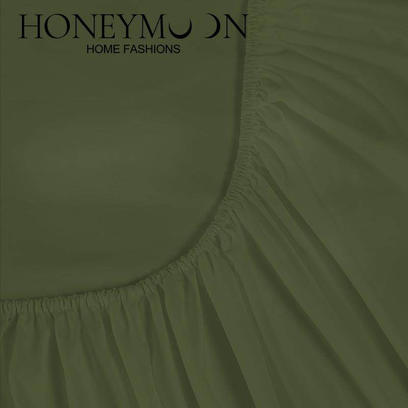 Honeymoon Wholesale Microfiber Lightweight Bedding Embroidery 4 Piece Set Bed Sheet Pillowcase Home Furnishings