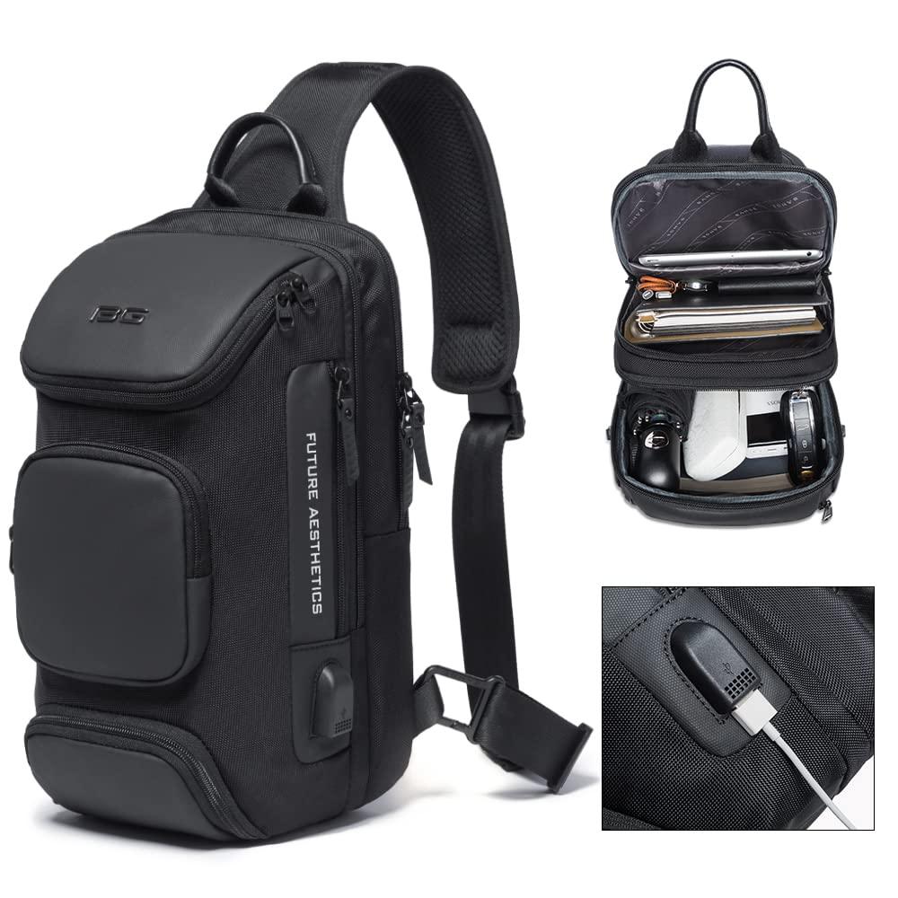 2023 Custom New Wholesale Men's Bag Custom Shoulder Men's Bag, Casual Men's Chest Bag, Tablet Computer Bag,