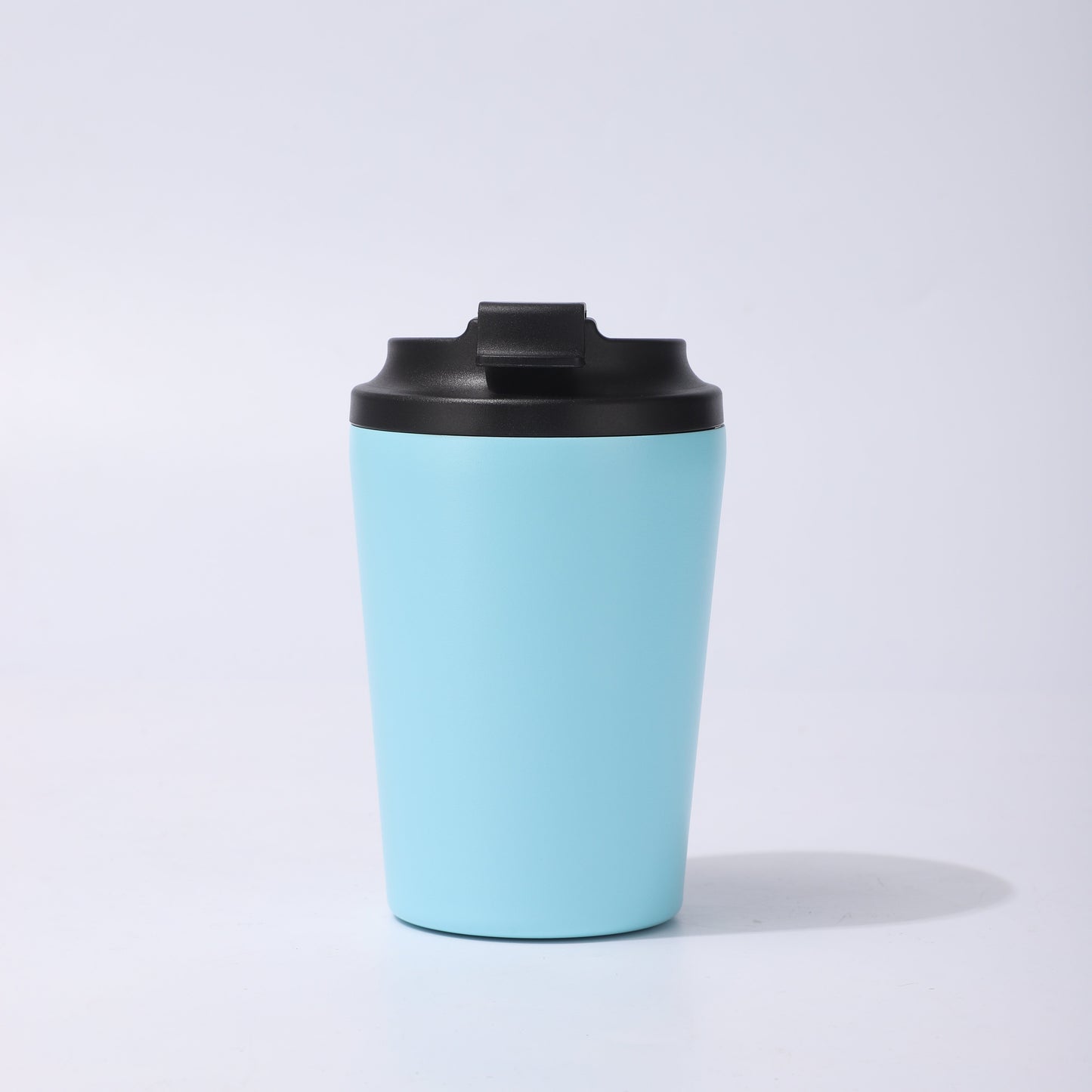 Portable 8 Oz And 12 Oz Stainless Steel Coffee Cup Double Wall Insulated Tumbler Coffee Tea Cup With Flap