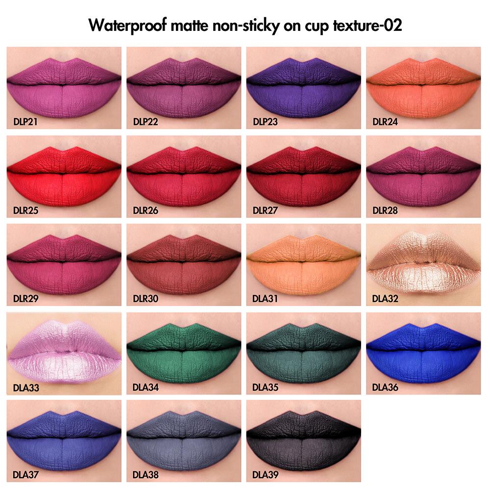 Wholesale No Logo Waterproof Gloss Vegetarian Matte Lip Gloss Private Label Luxury Micro Gloss Lip Gloss Base DIY Lip Gloss