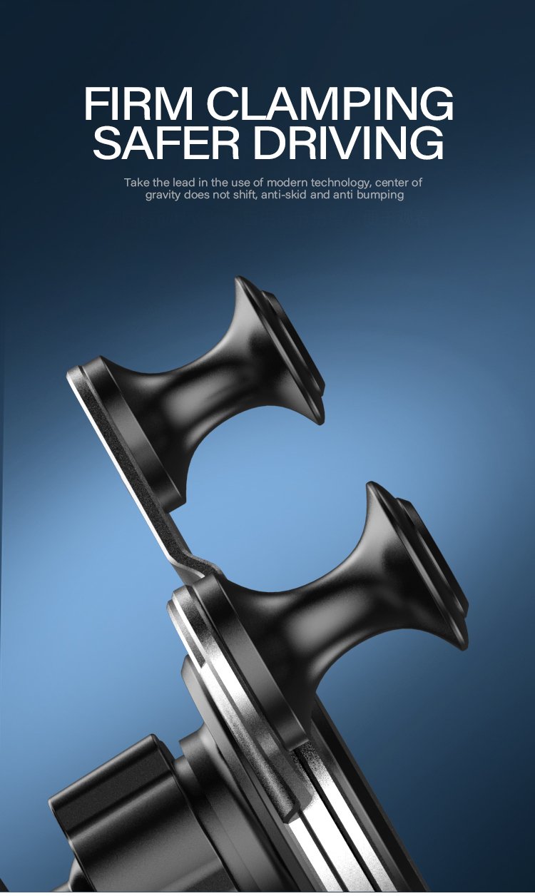 Customized Logo High Quality Black Mobile Phone And Car Mobile Phone Bracket Aluminum Alloy Accessories