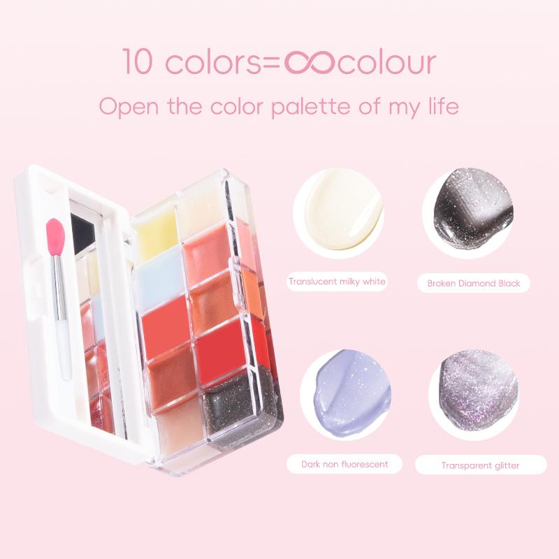 In Stock Retail Wholesale High Quality Moisturizing Oil Suit Pigment Lip Gloss Cute Custom Transparent Plump Gloss Supplier Lip Gloss