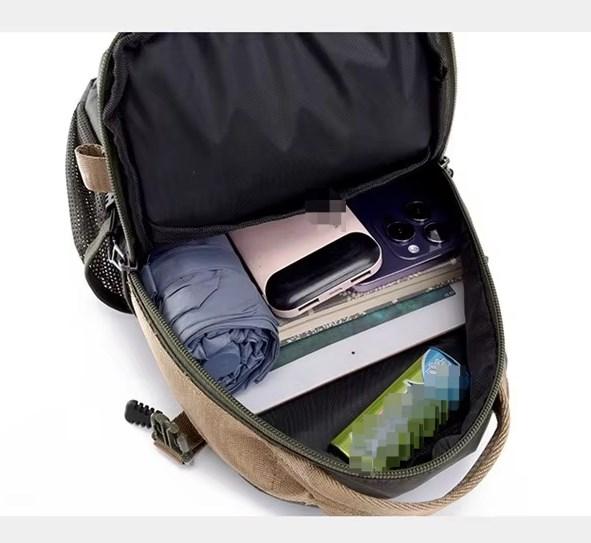 ZWY189 Wholesale New Men's Chest Bag Oxford Waterproof Multi-Pocket Storage Bag Crossbody Bag Sports Travel Work Casual Chest Bag