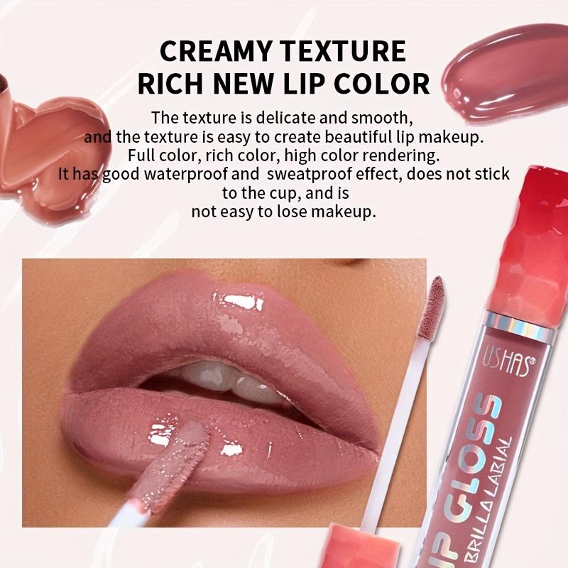 Meisha Hot Lip Gloss Matte Finish No Fading Moisturizing Lip Glaze No Stick Liquid Lipstick Private Label