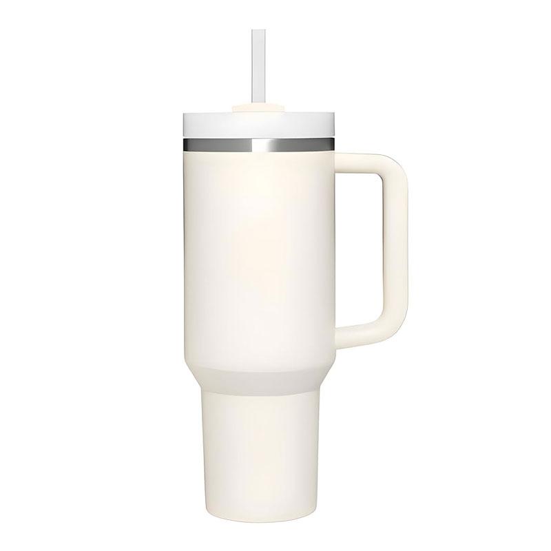 Wholesale Custom Cartoon Logo Cup 40 Oz Outdoor Portable Travel Mug 304 Stainless Steel Insulated Tumbler 40 Oz With Handle