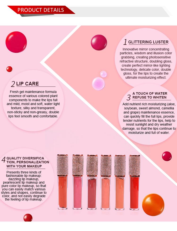 Quick Custom Lip Gloss Smooth Creamy 160 Colorful Lip Gloss Wholesale Shiny Private Label Lip Gloss