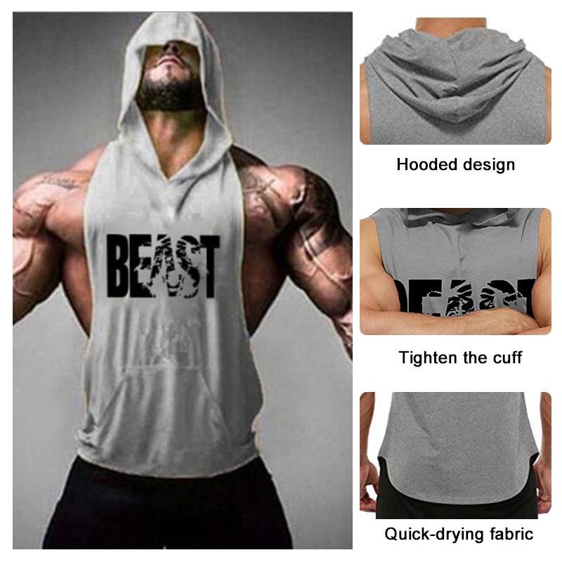 Customized Polyester Custom Stringer Vest Gym Men's Wholesale Sports Vest Low Price Men's Vest With Custom Logo