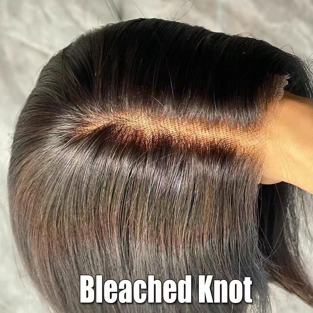 No Glue Straight Wave Wave Real Brazil Hair Set 13*4 Lace Front Kink Texture Light Brown High Definition Lace Remy Hair Grade Raw Material