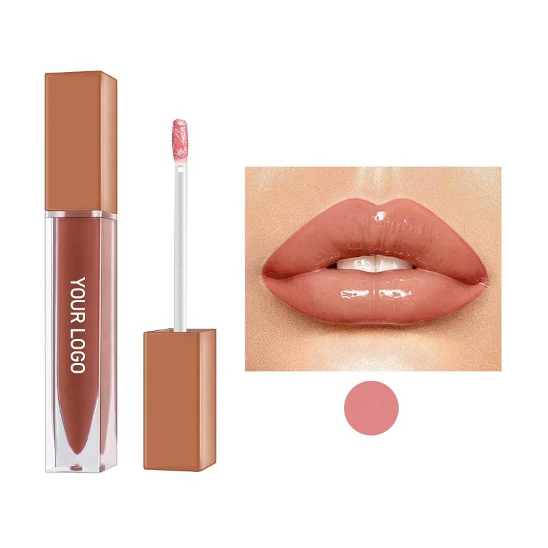 Wholesale Lip Lustre Custom Logo Private Label High Pigment Lip Gloss Lasting Makeup Lip Gloss