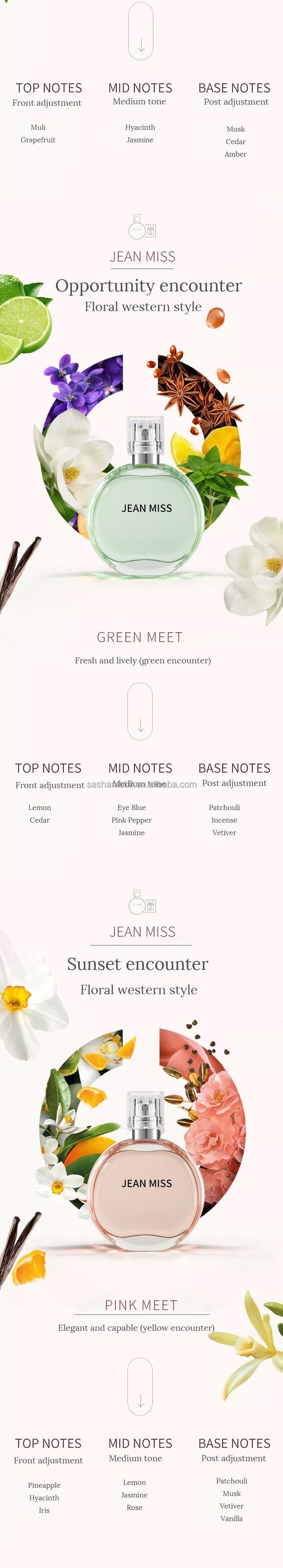 Brand New Women's Perfume Three-piece Set Lasting Women's Perfume Travel Suit & Mini Perfume Suit Wholesale