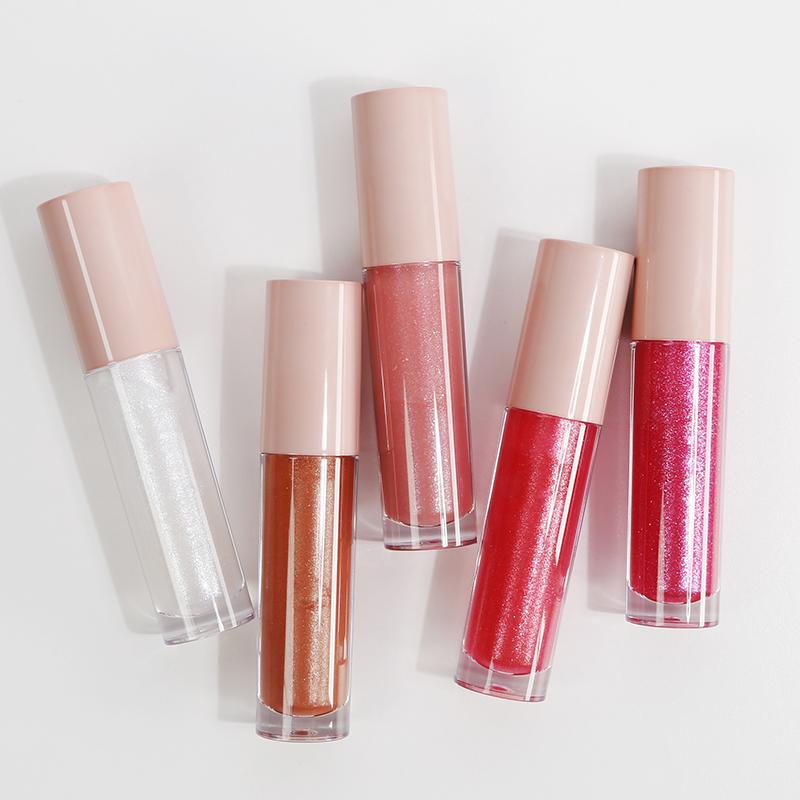 Wholesale New Design Mini Lip Gloss Cosmetic Moisturizing Liquid Lip Gloss Plain Glitter Lip Gloss Shiny Lip Gloss