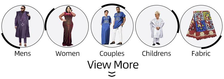 Women's African Clothing Summer Casual Wear With Belt 2-piece Set H & D Plus Size Full Standing Satin