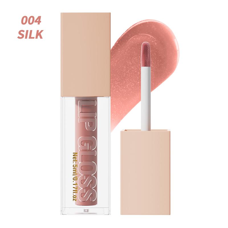 Manufacturer Luxury Cosmetic Gloss Transparent Lip Glaze Wholesale Bulk Glitter Lip Gloss