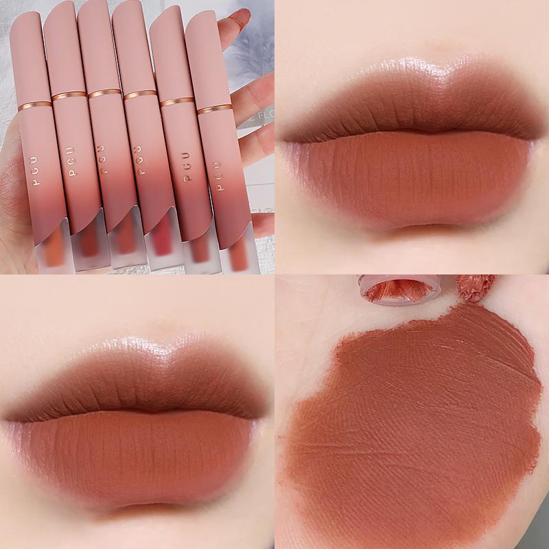 Makeup Lipstick Wholesale Cruelty-free Long-lasting Silky Non-stick Cup Velvet Matte Cream Lip Gloss